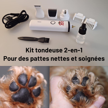 2-in-1 Paw and Nail Trimmer Kit