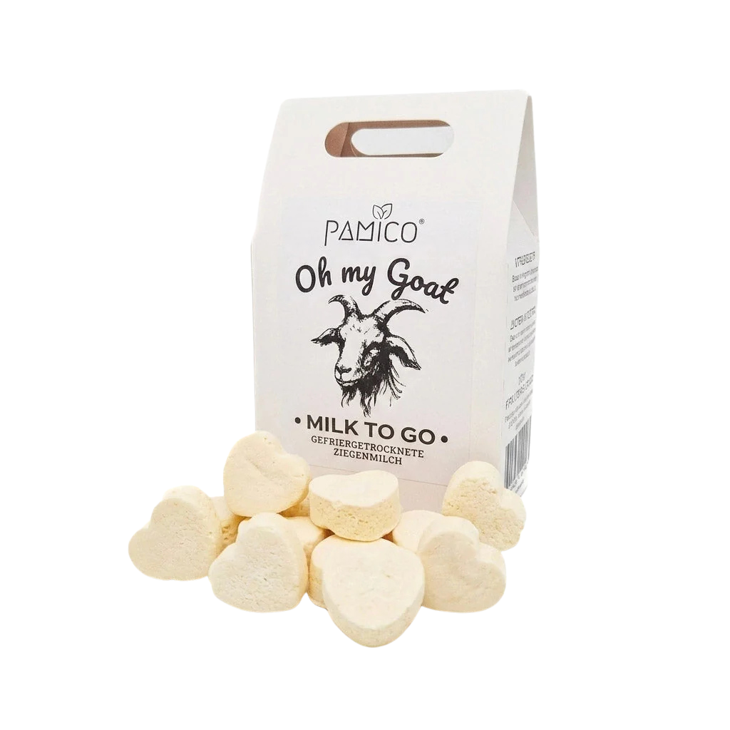 Freeze-dried goat milk for dogs and cats
