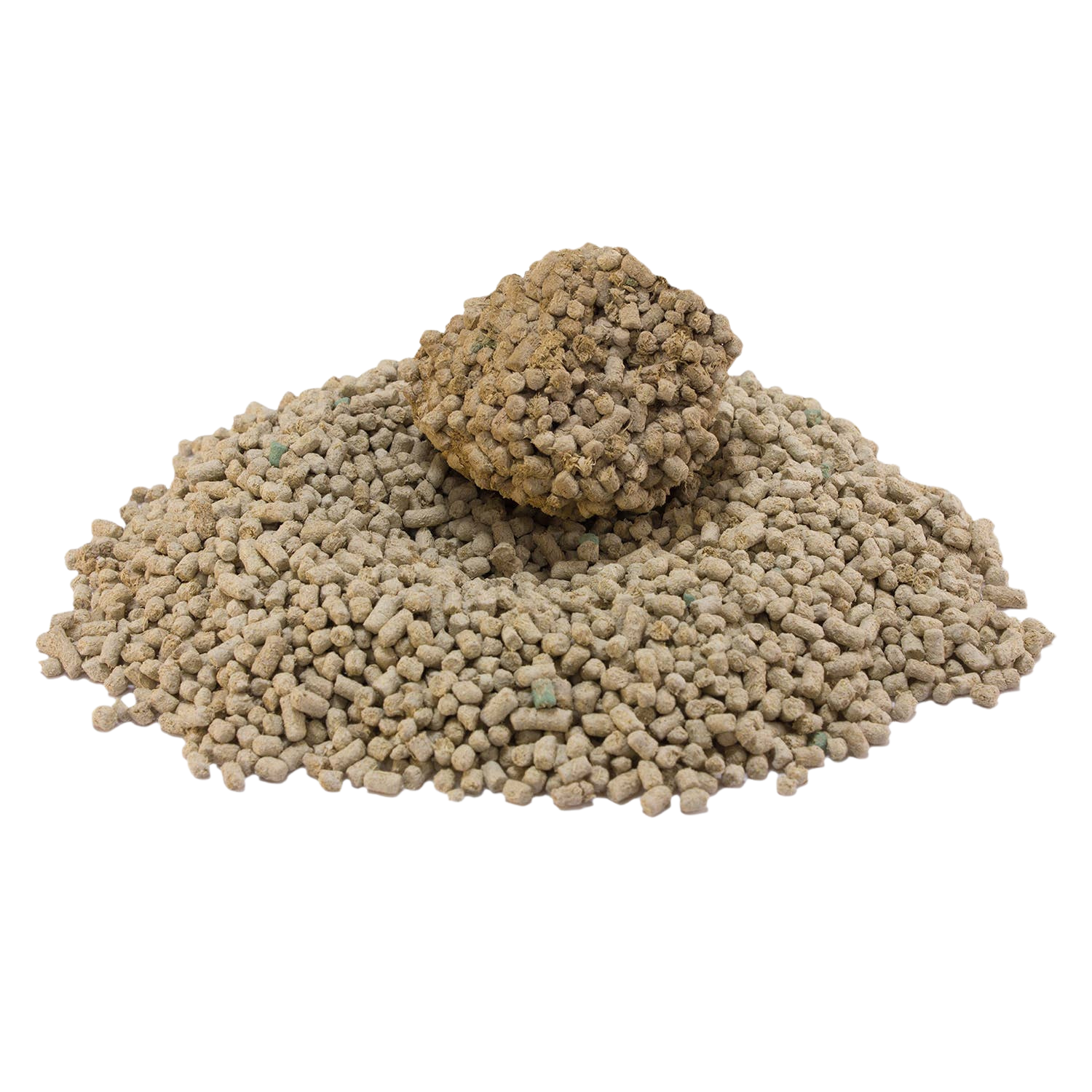 Natural clumping pine and bentonite cat litter