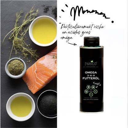 Omega 3-6-9 and Vitamin E Food Oil for Dogs