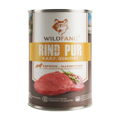 BARF quality pure beef pâté for adult dogs