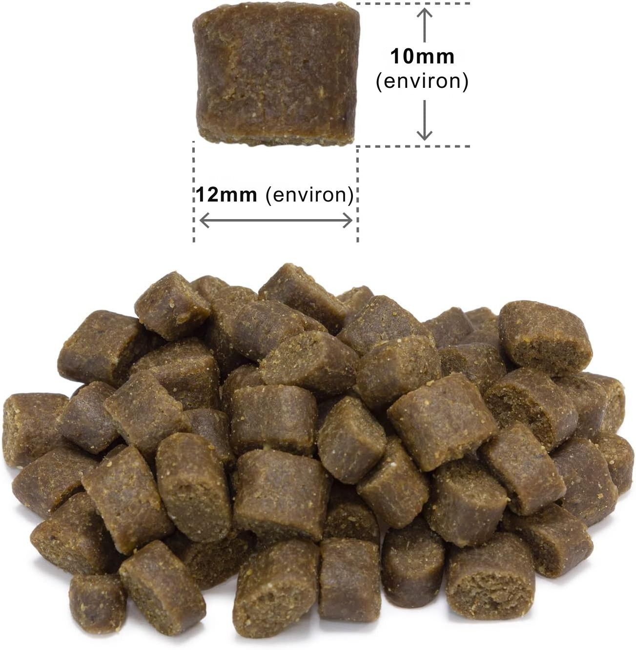 Semi-moist kibble made with fresh sea fish