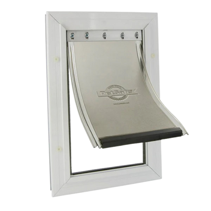Staywell aluminum passage door with magnetic shutter