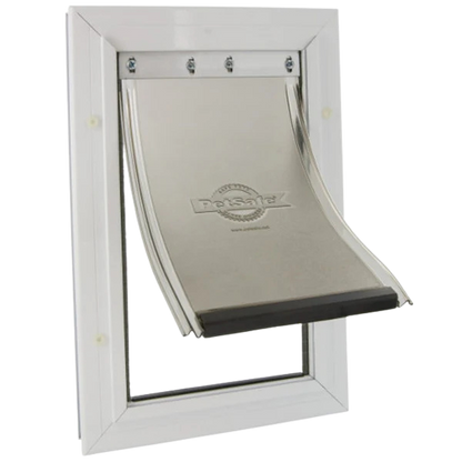 Staywell aluminum passage door with magnetic shutter