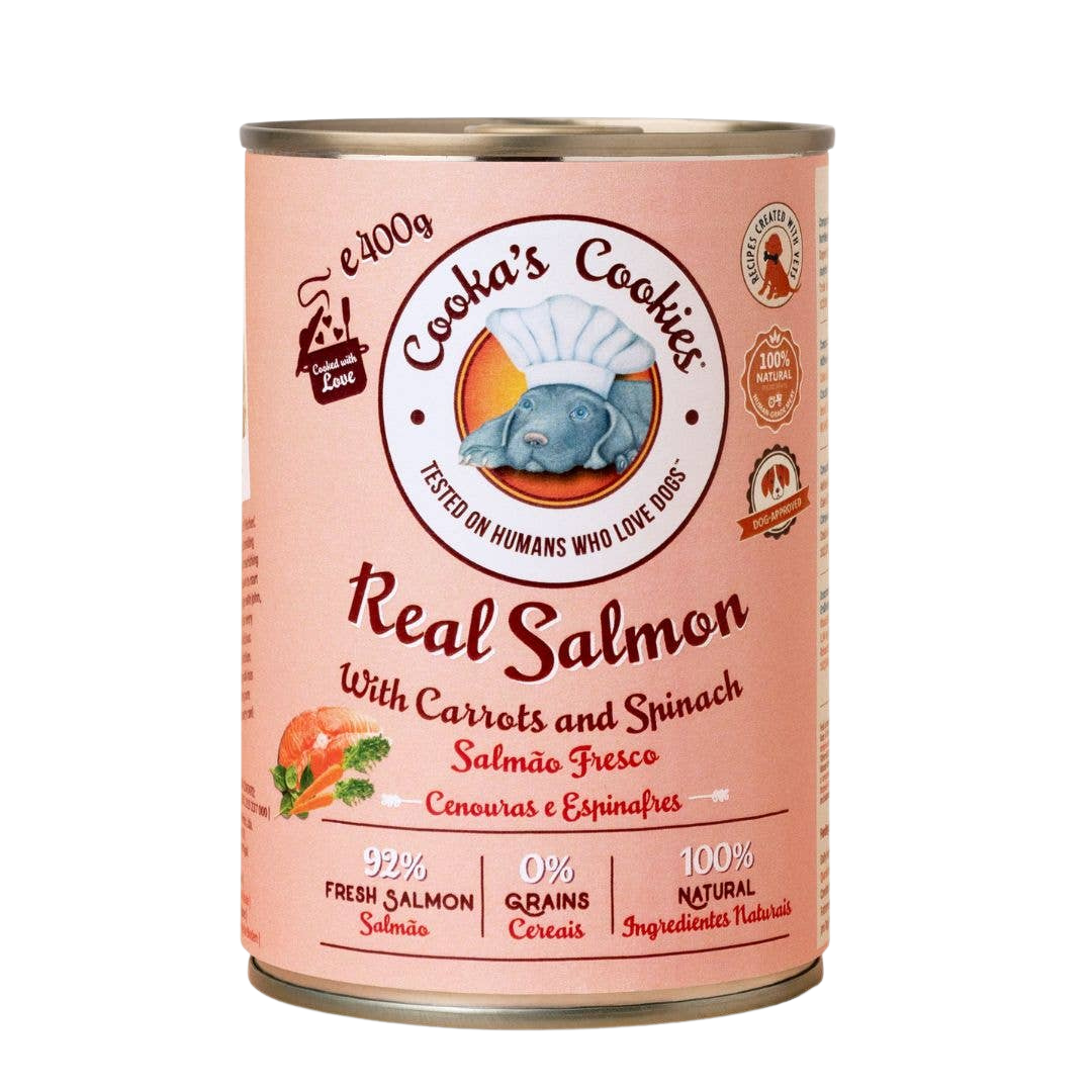 Fresh Salmon Loaf with Carrots and Spinach
