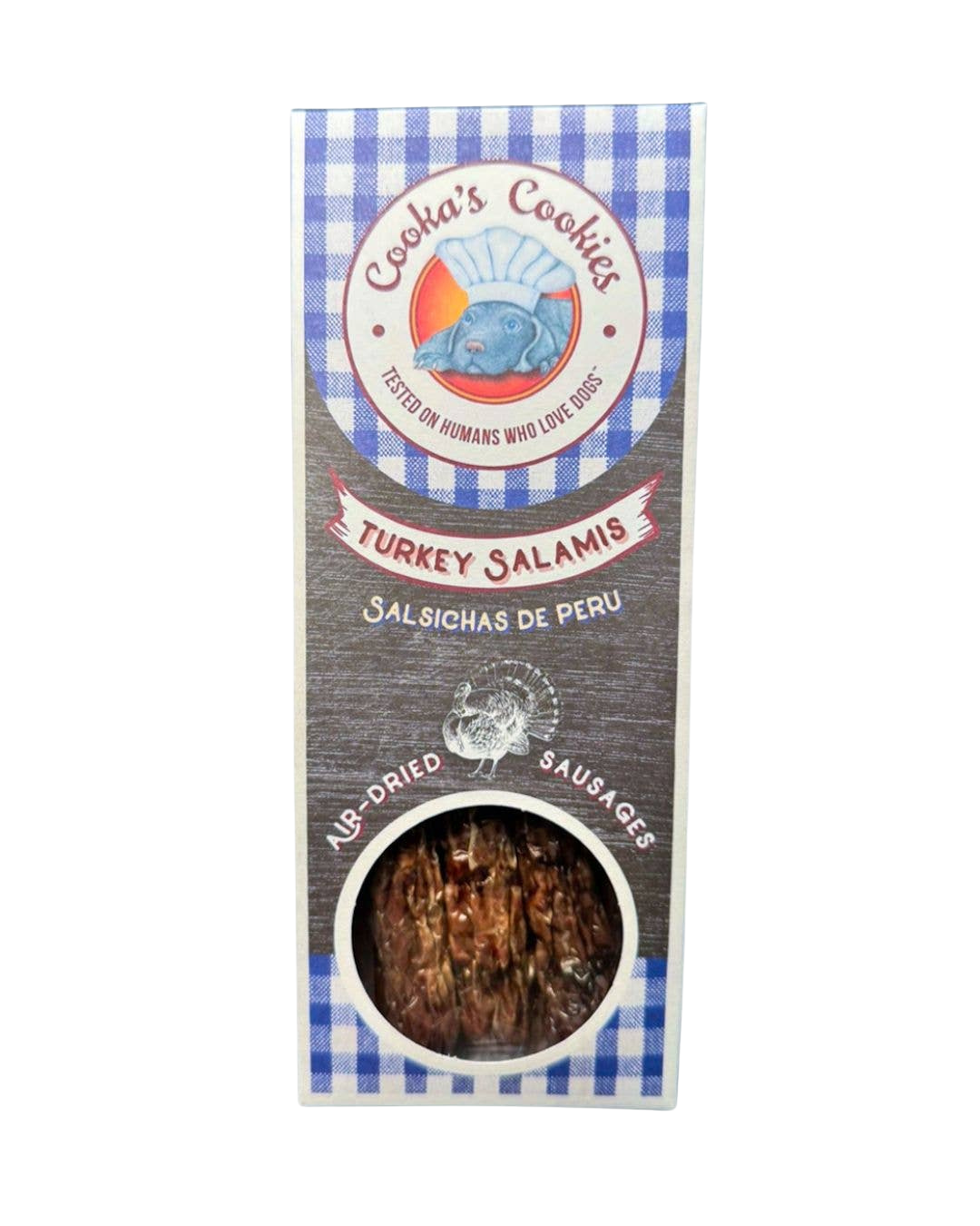 Dried turkey sausages