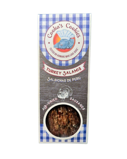 Dried turkey sausages