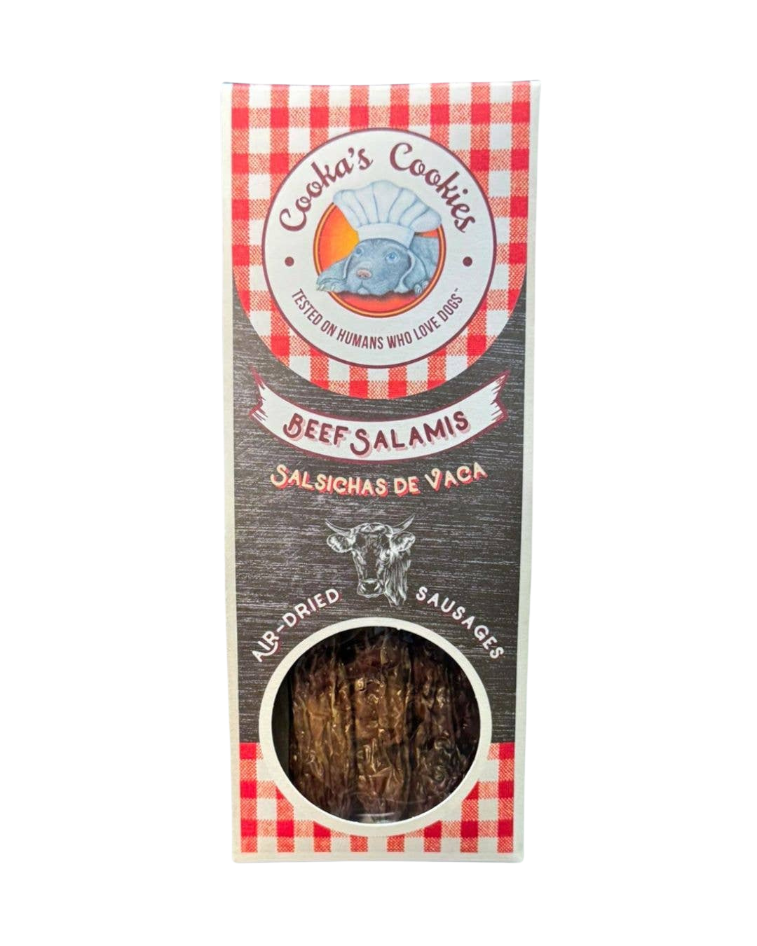Dried beef sausages