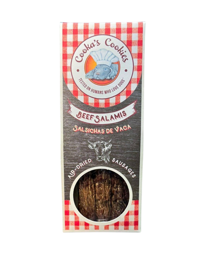 Dried beef sausages