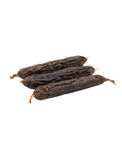 Dried beef sausages