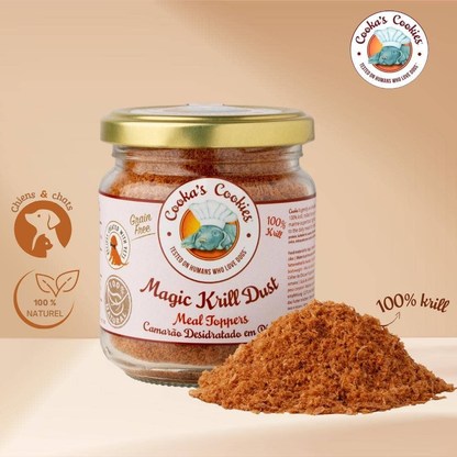 Krill powder for dogs and cats