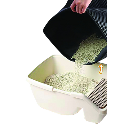 Honeycomb litter mat