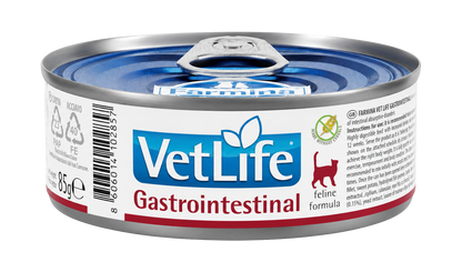 Gastrointestinal dietetic mousse for adult cats