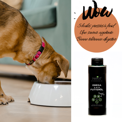 Omega 3-6-9 and Vitamin E Food Oil for Dogs
