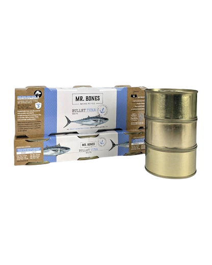 Cooked melva topper for dogs and cats