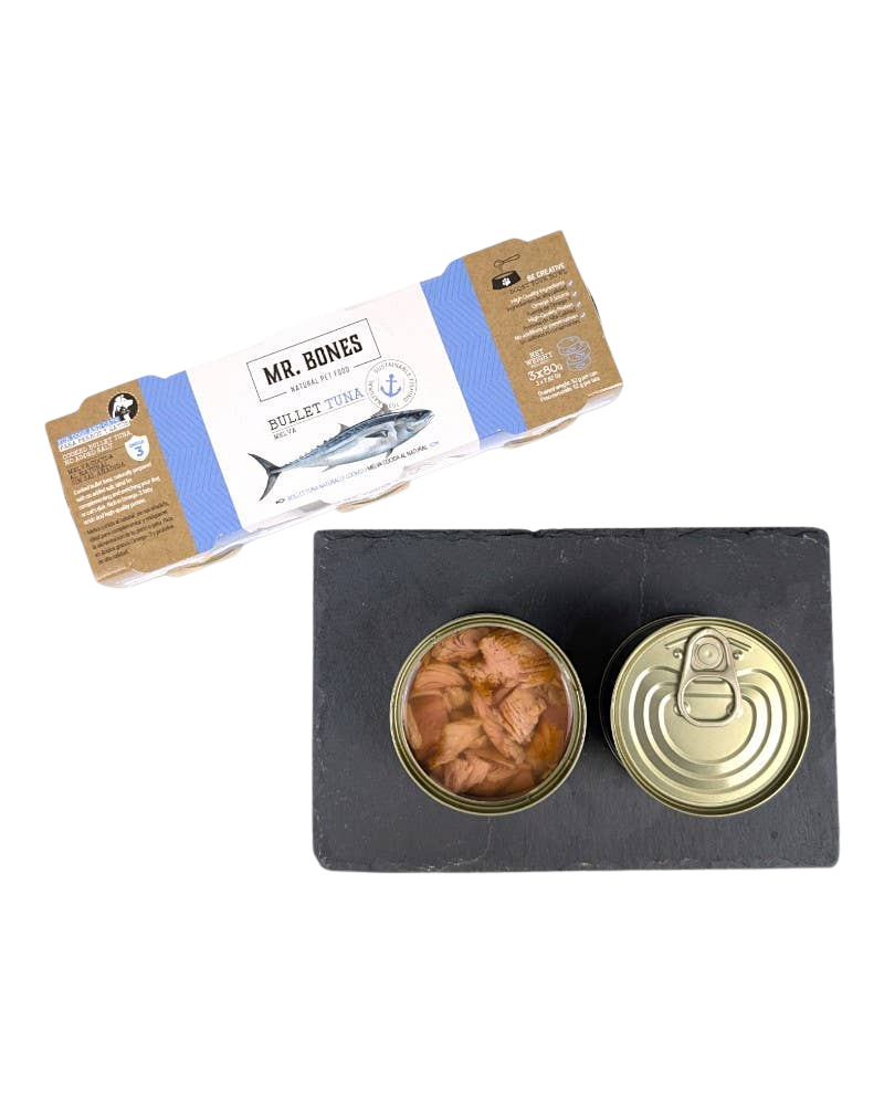 Cooked melva topper for dogs and cats