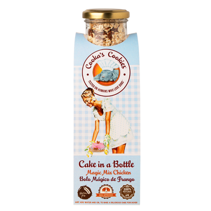 Bottled Cake - Chicken or Shrimp Dog Cake Mix