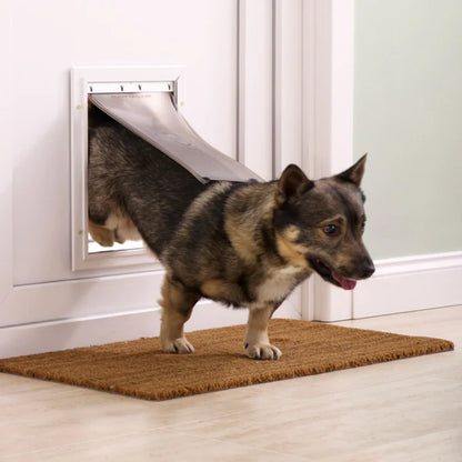 Staywell aluminum passage door with magnetic shutter