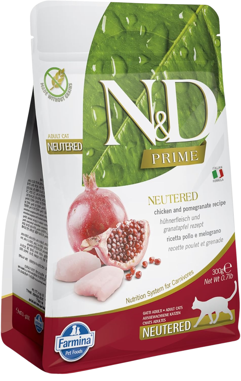 Chicken and pomegranate croquettes for adult sterilized cats