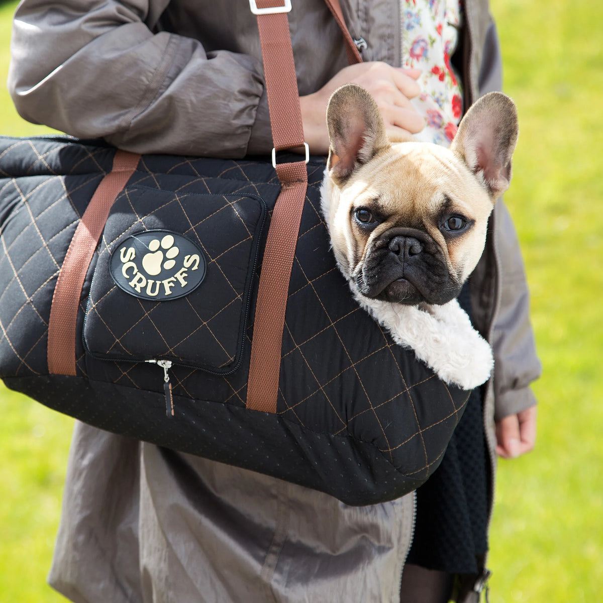Sac de transport matelassé pour petits chiens