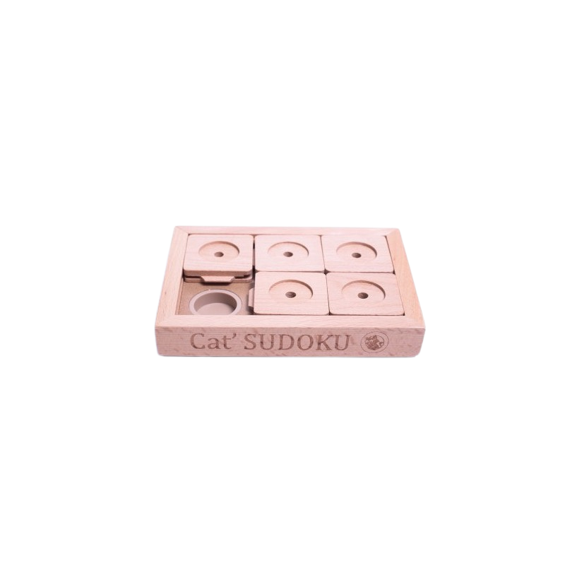Wooden mini Sudoku puzzle – advanced level