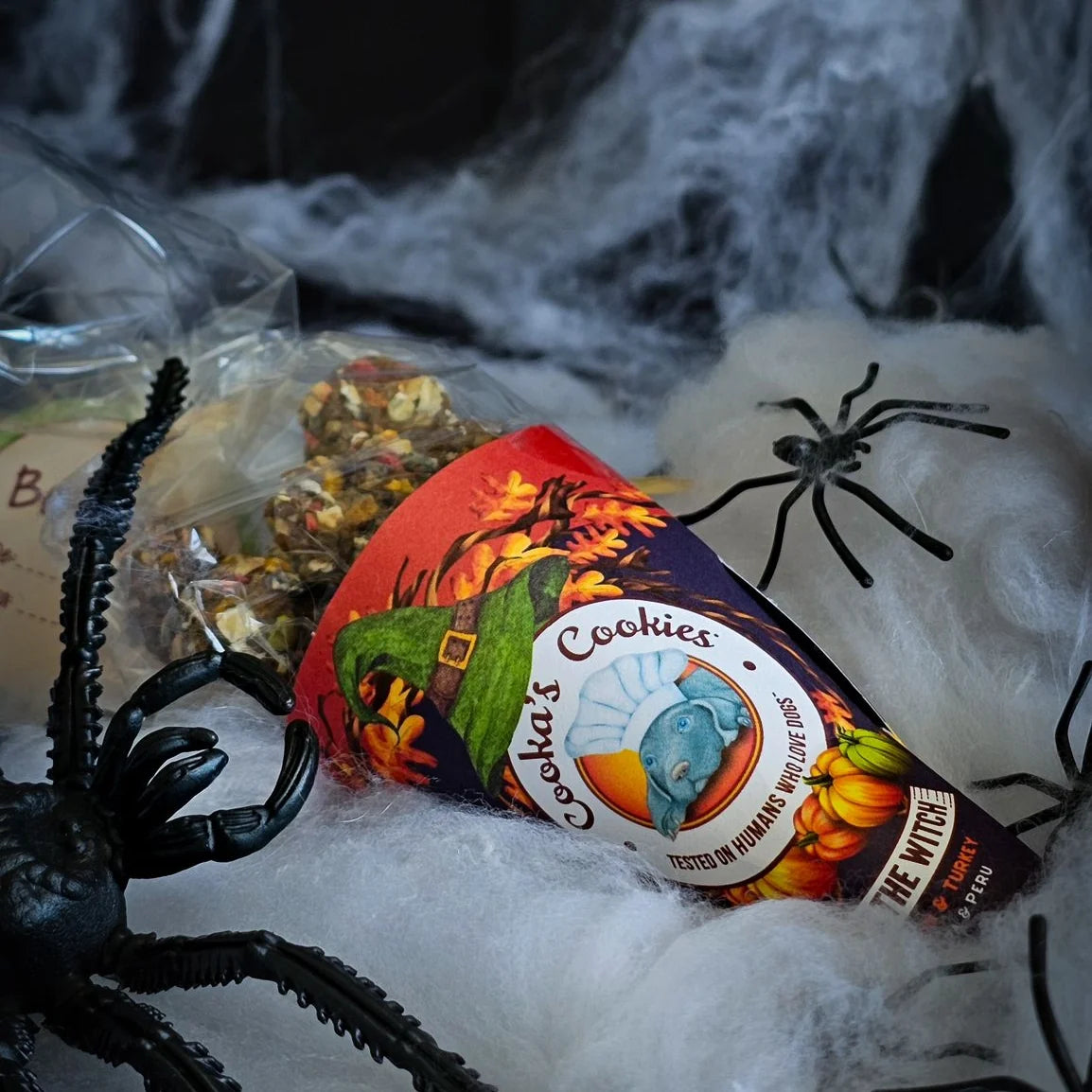 Friandises d’Halloween à la dinde et citrouille pour chiens