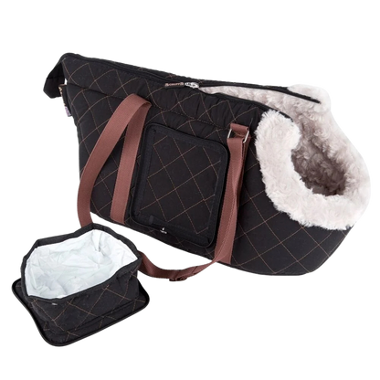 Sac de transport matelassé pour petits chiens